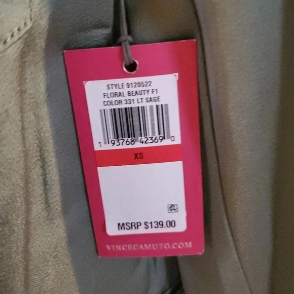 VINCE CAMUTO SATIN JACKET - Picture 3 of 3